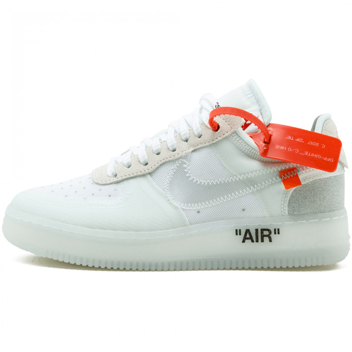 OFF-WHITE X NIKE AIR FORCE LOW WHITE – SNEAKERS LIFE