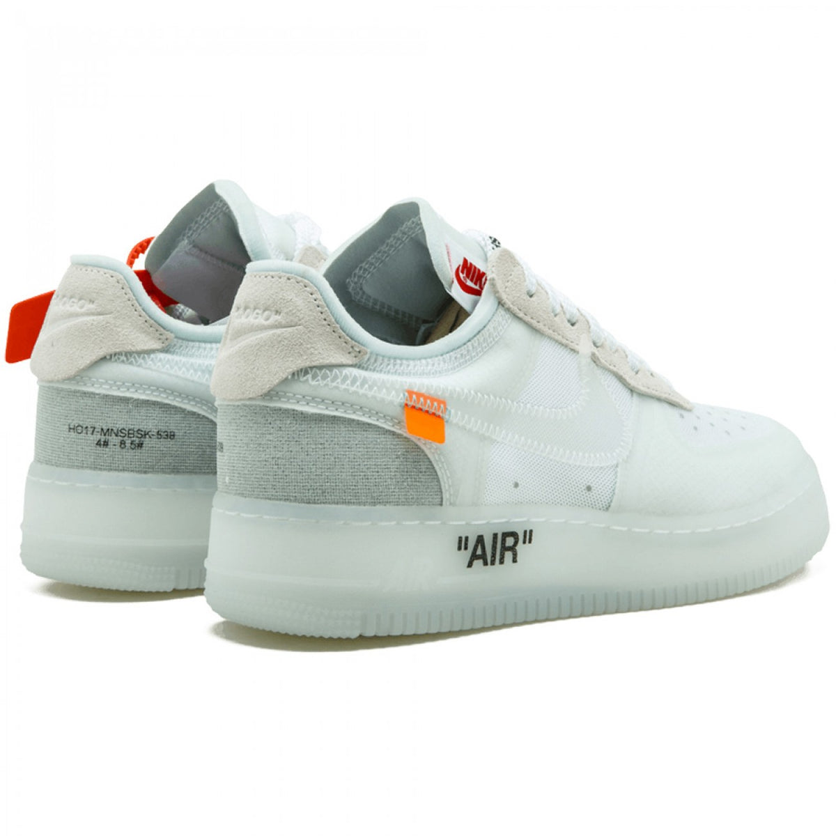 OFF-WHITE X NIKE AIR FORCE LOW WHITE – SNEAKERS LIFE