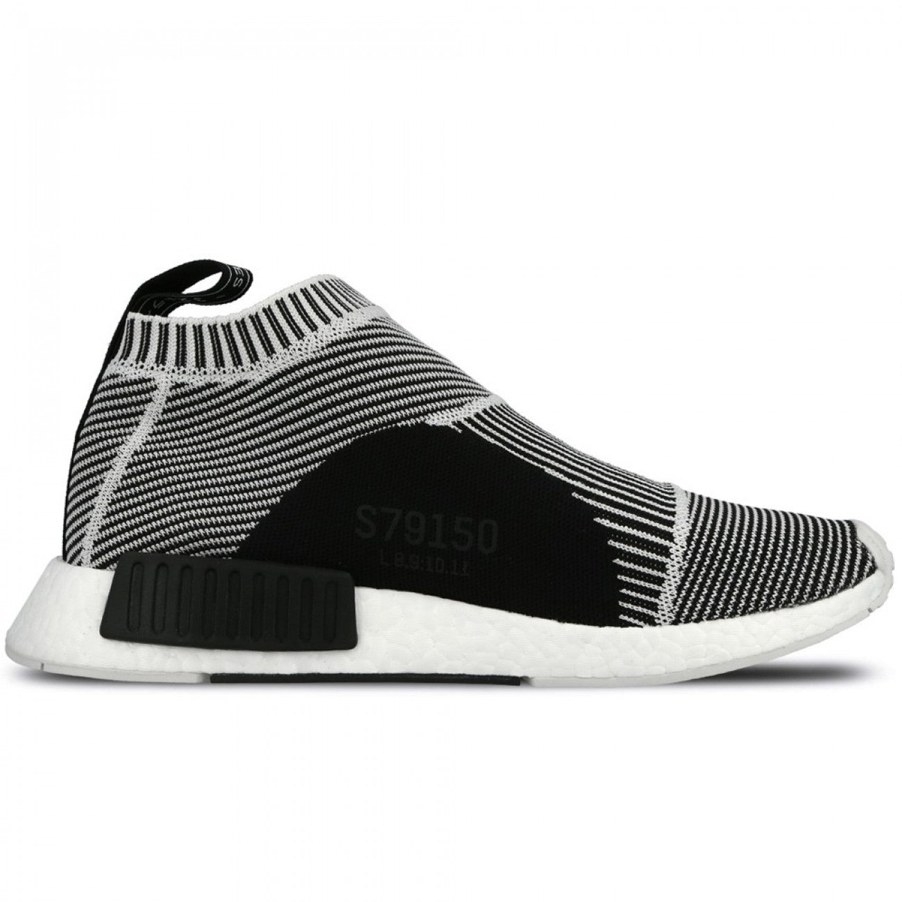 Adidas nmd cs1 primeknit core black discount