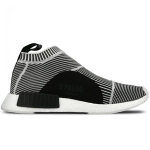 ADIDAS NMD CITY SOCK PRIMEKNIT CORE BLACK & VINTAGE WHITE