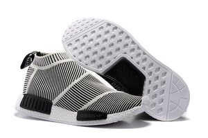 ADIDAS NMD CITY SOCK PRIMEKNIT CORE BLACK & VINTAGE WHITE