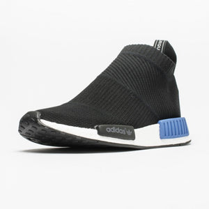 ADIDAS NMD_CS1 PRIMEKNIT ‘CORE BLACK/LUSH BLUE′