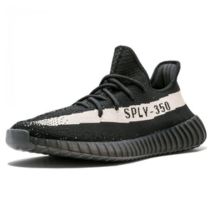 Adidas Yeezy boost 350 V2 BLACK WHITE SNEAKERS LIFE