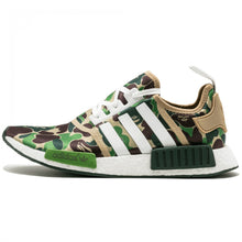 BAPE X ADIDAS NMD_R1 GREEN CAMO