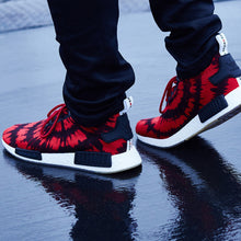 NICE KICKS X ADIDAS NMD RUNNER PRIMEKNIT "RED/BLACK"