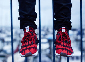 NICE KICKS X ADIDAS NMD RUNNER PRIMEKNIT "RED/BLACK"