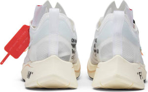 OFF-WHITE X NIKE ZOOM FLY "WHITE/WHITE-MUSLIN"