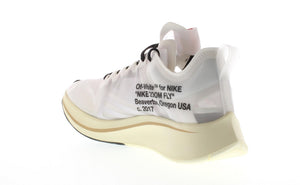 OFF-WHITE X NIKE ZOOM FLY "WHITE/WHITE-MUSLIN"