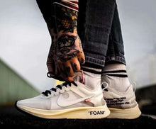 OFF-WHITE X NIKE ZOOM FLY "WHITE/WHITE-MUSLIN"